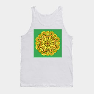 Floral Mandalas 211 (Style:1) Tank Top